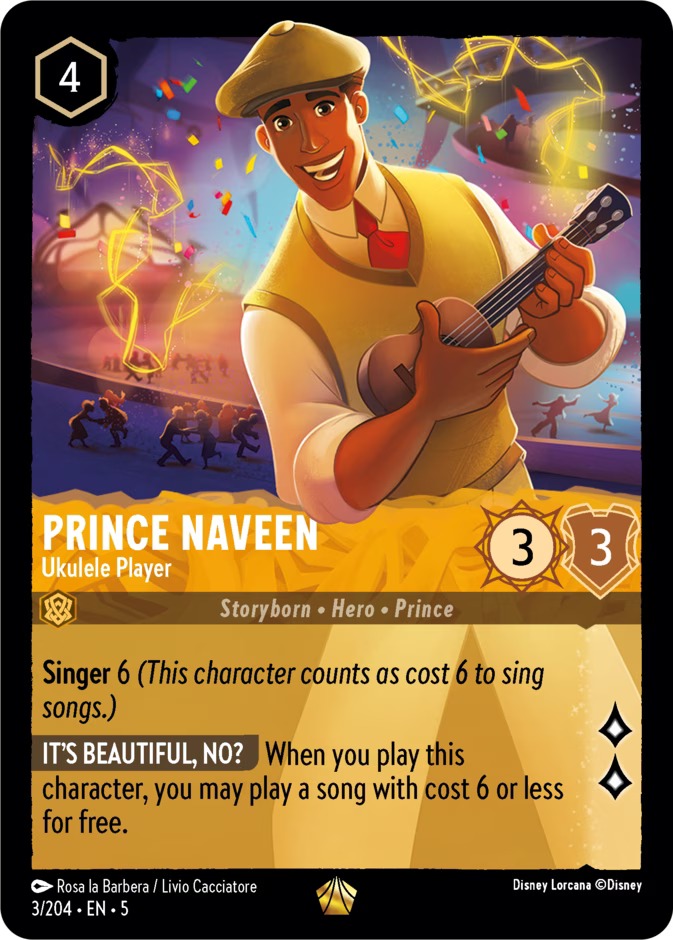 Prince Naveen — Ukulele Player